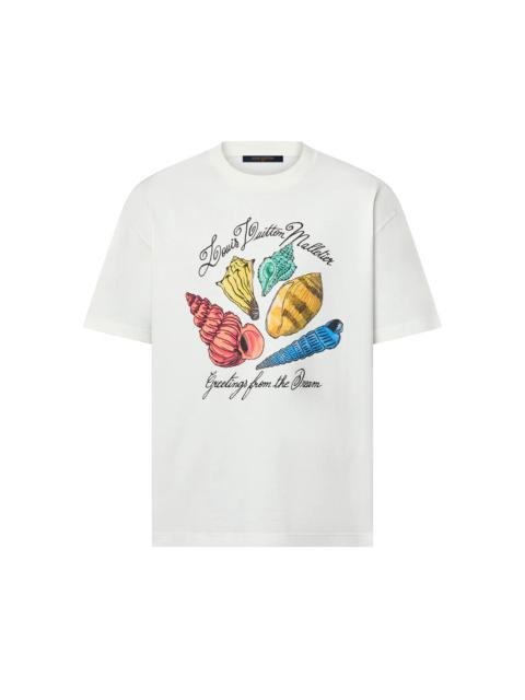 Printed Short-Sleeved Cotton T-Shirt