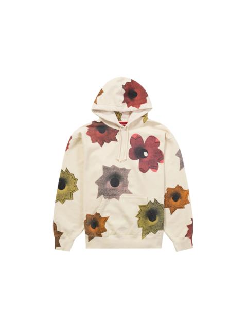 Supreme Nate Lowman Hooded Sweatshirt Natural