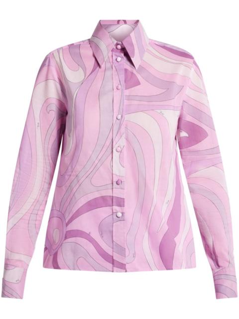 Marmo-print shirt