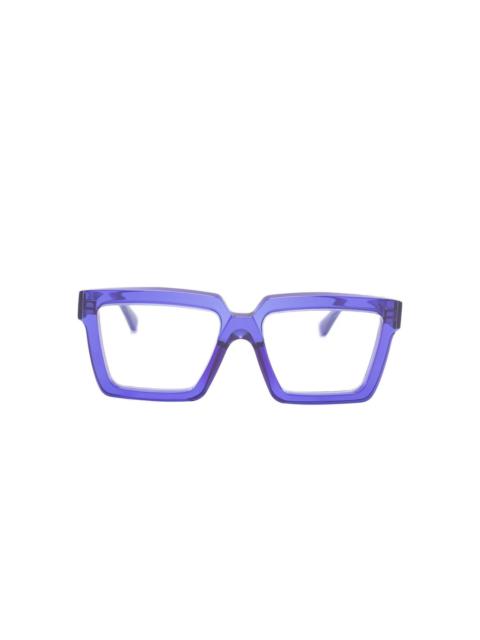 square-frame glasses