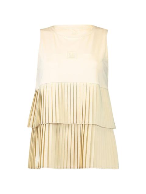pleated layered Bellavita top
