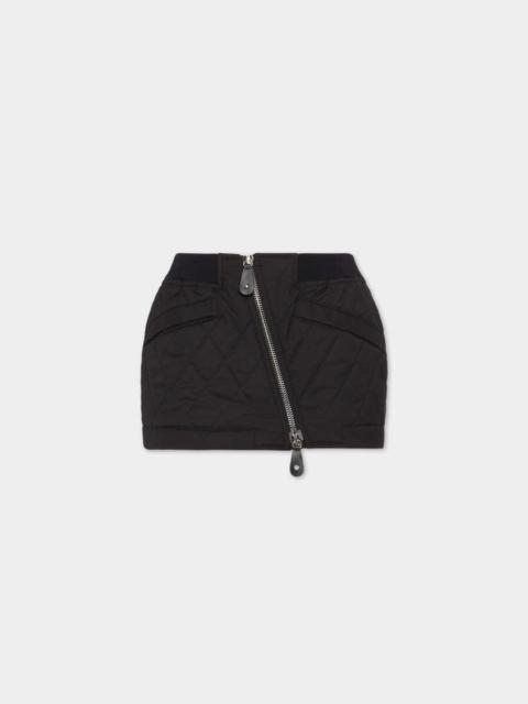 QUILTED MINI SKIRT