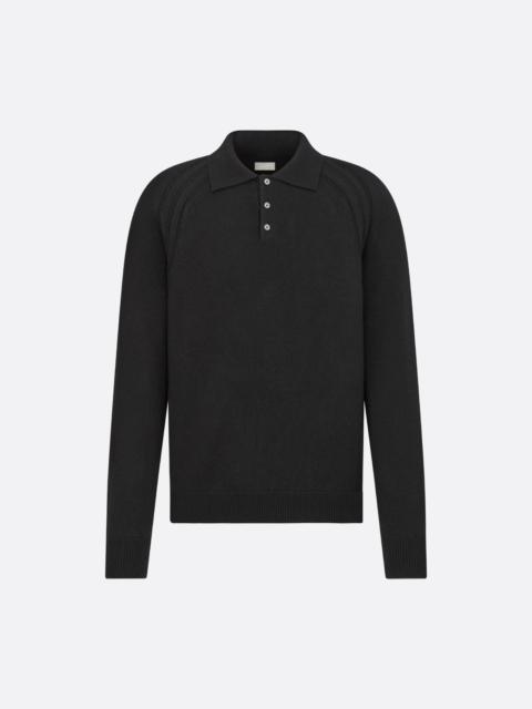 Dior Icons Long-Sleeved Polo Shirt