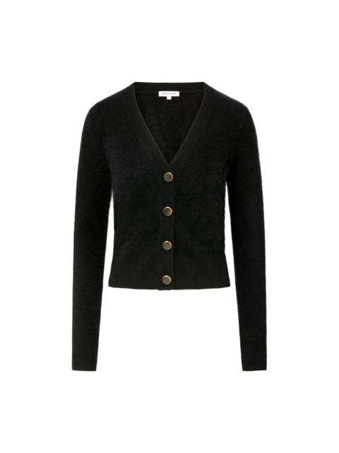 SOLENE BRUSHED CASHMERE CARDIGAN