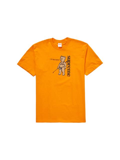 Supreme Not Sorry Tee Orange