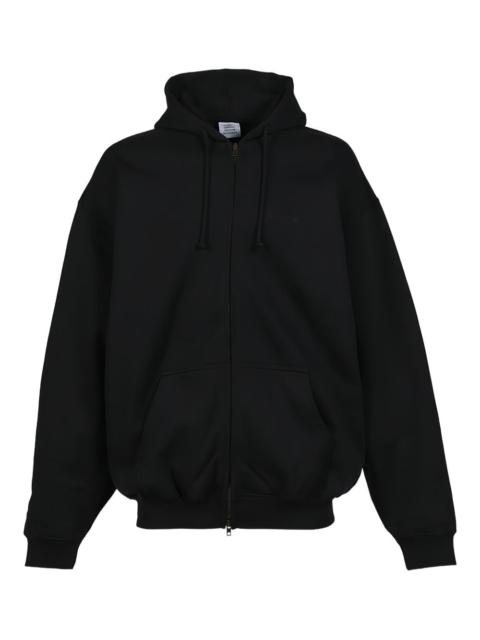 zip-up hoodie