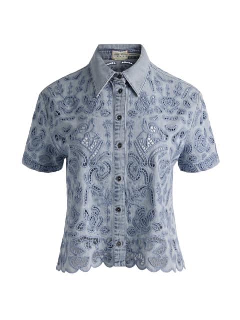 LANE DENIM BUTTON DOWN