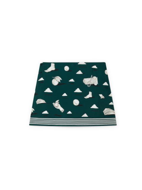 Metaphysical Silk Mini Skirt | Casablanca Paris