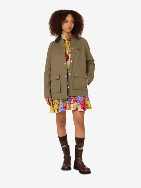 COTTON DIAGONAL JACKET