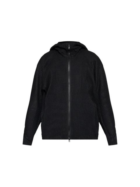 NOVEMBER AW25 WICKERWORK MESH BLOUSON - BLACK