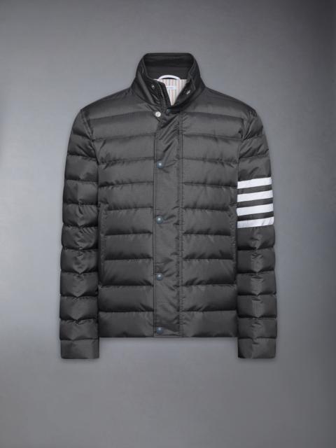 SHINY RIPSTOP LIGHTWEIGHT DOWN FILLED 4-BAR JACKET