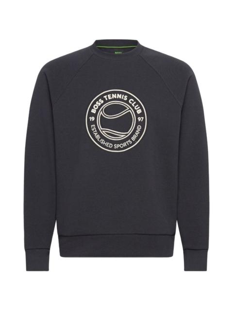 Salbo tennis club graphic sweatshirt