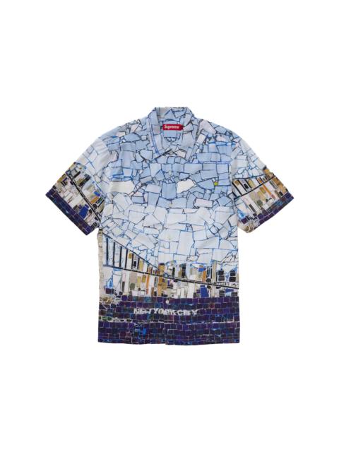 Supreme Mosaic S S Shirt Multicolor
