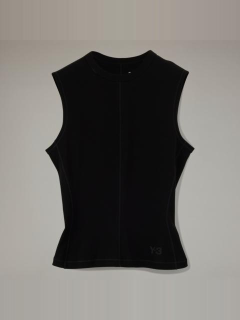 Y-3 W Fitted Tank Top