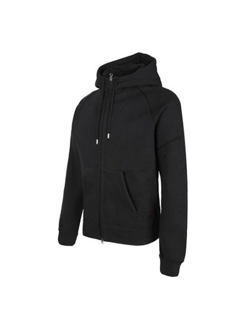 Air Jordan Sports hooded Fleece Lined Jacket Black CD8734-010
