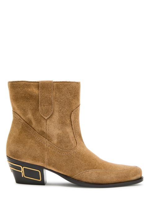 Etro Texan Suede Ankle Boots