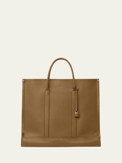 Beam Leather Tote Bag