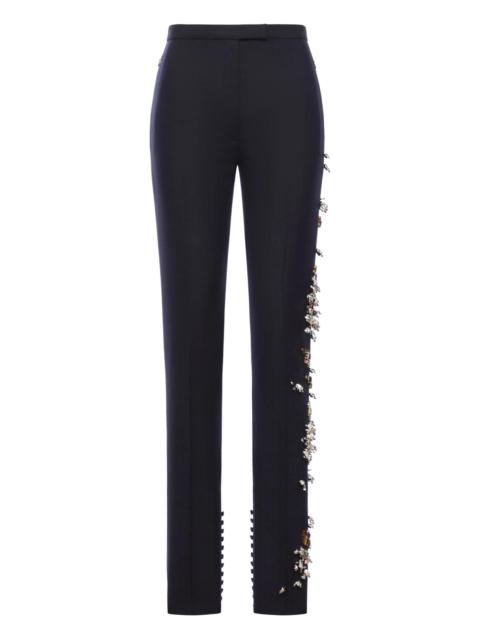 Dries Van Noten Embellished-button Trousers