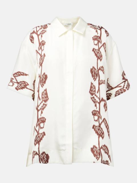 Montauk silk twill shirt