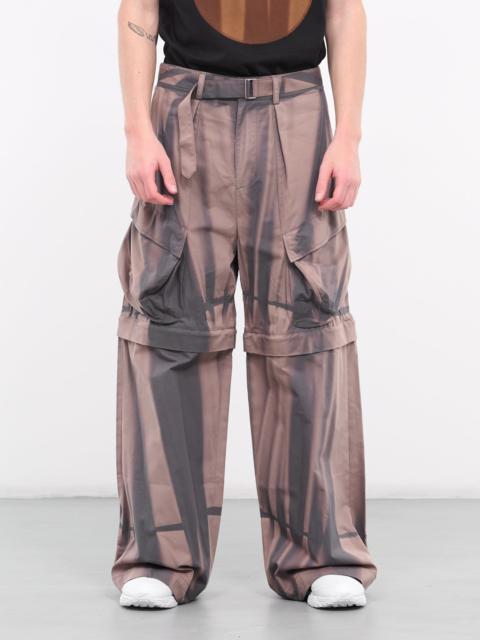 Sun-Bleached Detachable Cargo Trousers