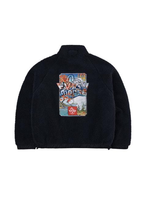 EVISU X MOOSE KNUCKLES Ukiyo-e Sherpa Jacket