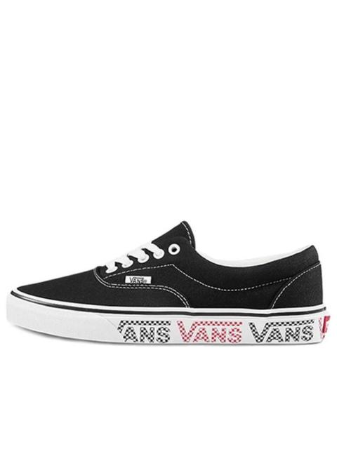 Vans The Era Checker Logo Black VN0A38FRWQ0