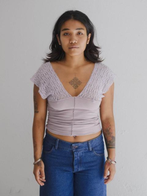 Nehru Tank - Organic Cotton Lace