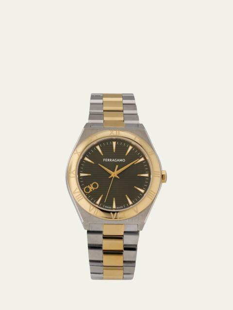Vega Upper East 40mm Two Tone Bracelet Watch