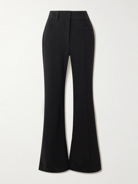 Kalea Stretch-crepe Flared Pants