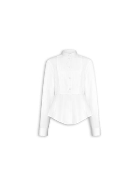TUXEDO COTTON POPLIN SHIRT