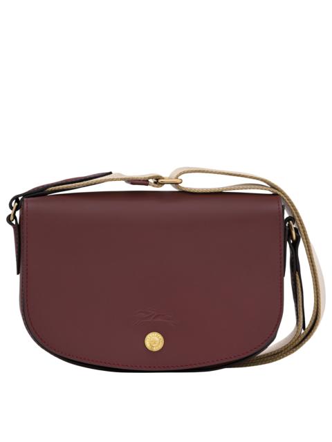 Épure S Crossbody bag Burgundy - Leather