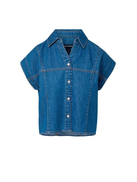 NESTOR CHAMBRAY BUTTON-DOWN SHIRT