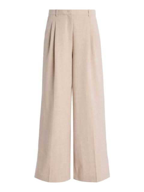 Pisano Wide-Leg Trousers tan
