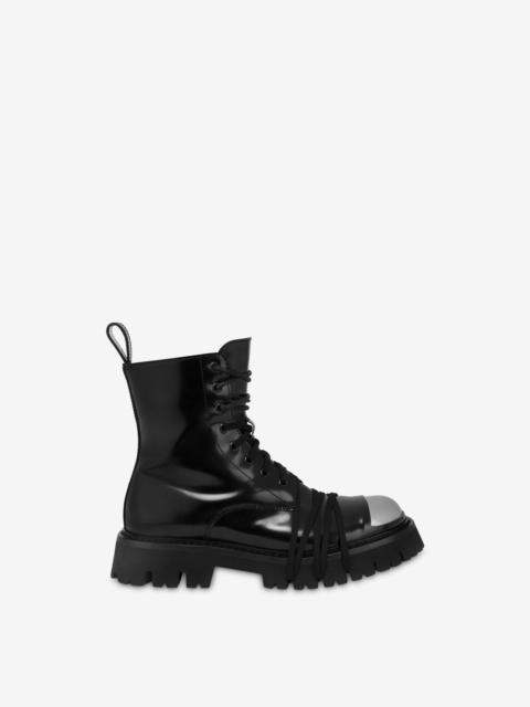 COMBAT BOOT IN CALFSKIN