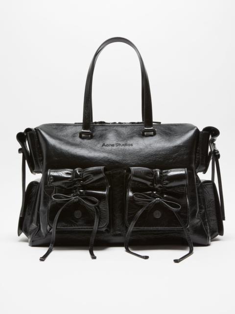 MULTIPOCKET TOTE BAG - Black
