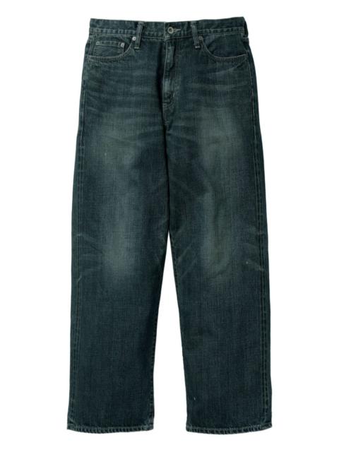 washed cotton jeans