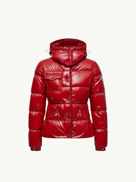 Glareins Braided Trim Hooded Short Down Jacket