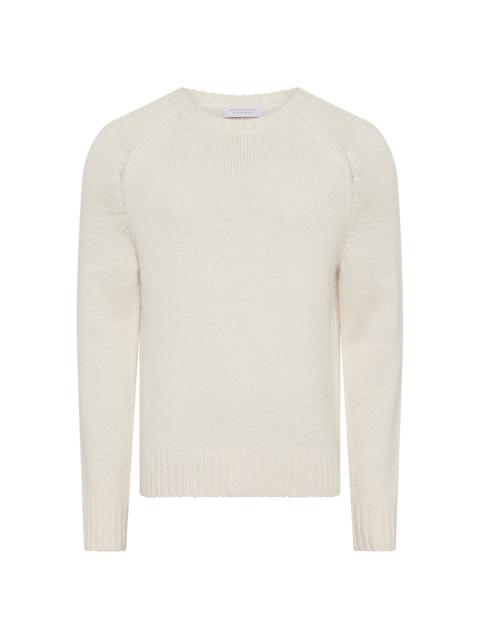 Norwich Knit Sweater in Ivory Cashmere