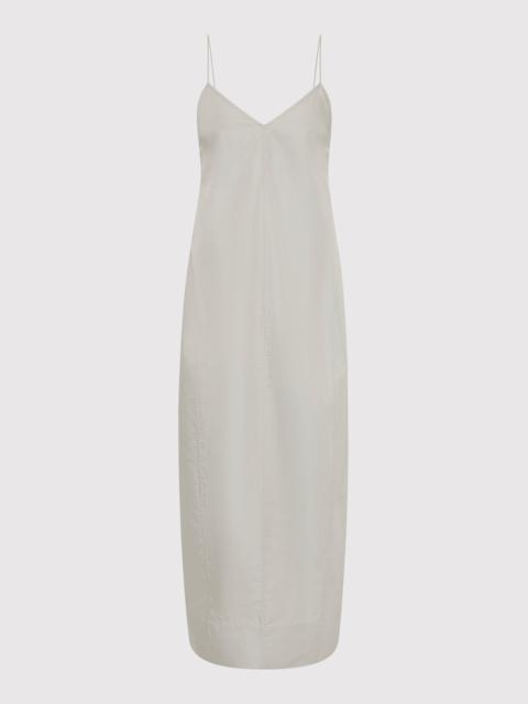 Paper Taffeta Cocoon Dress - Silver