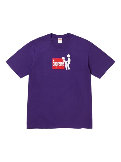 Stadium printed "Purple" T-shirt