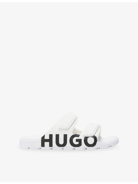 Brand-Print Rubber Sliders