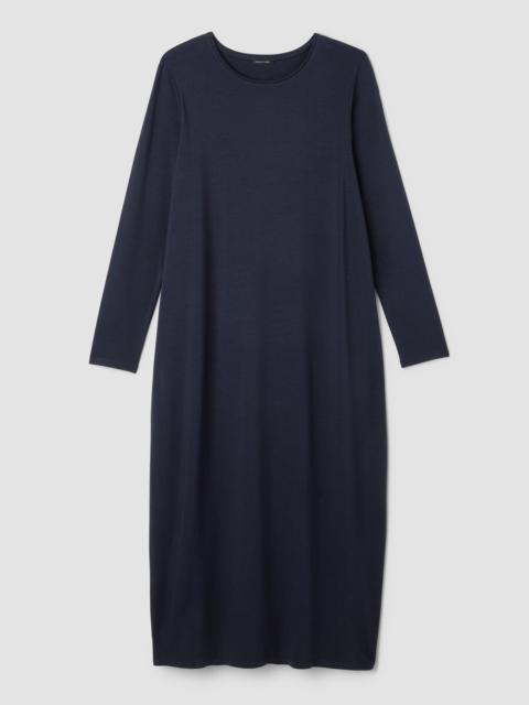 Stretch Jersey Knit Oval Dress