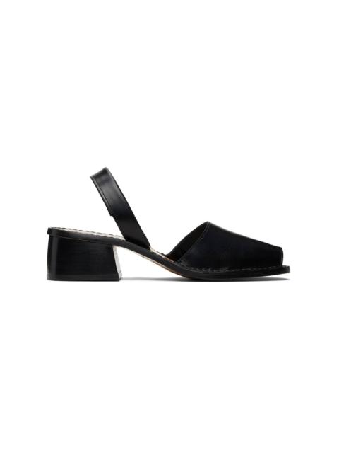 Black Altet Heeled Sandals