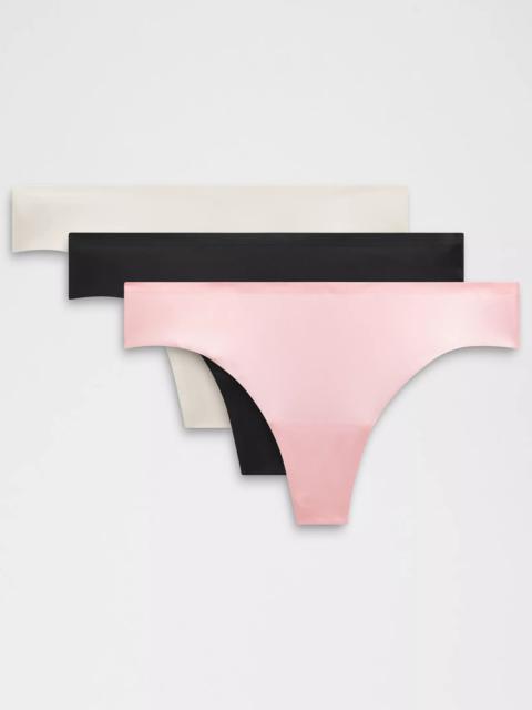 InvisiWear Mid-Rise Thong Underwear *3 Pack
