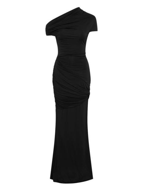 Pascal one-shoulder maxi dress