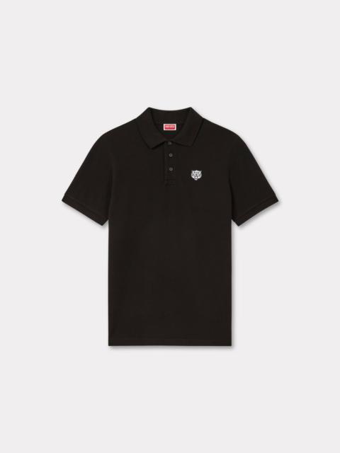 'KENZO Happy Tiger' embroidered slim polo in cotton