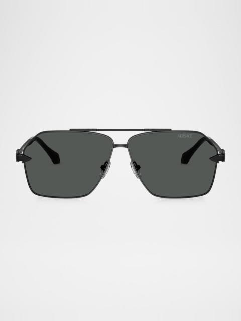 Men's VE2284 Aviator Sunglasses