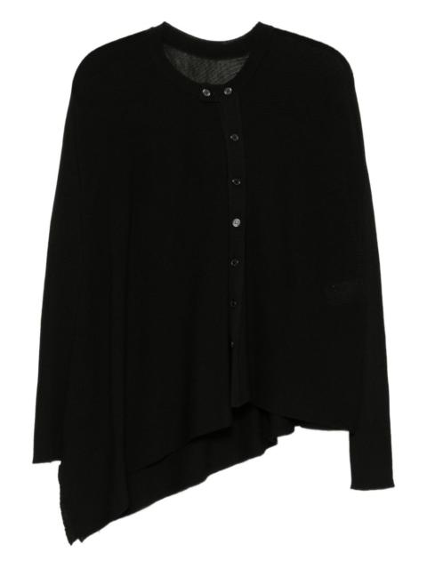 asymmetric cardigan