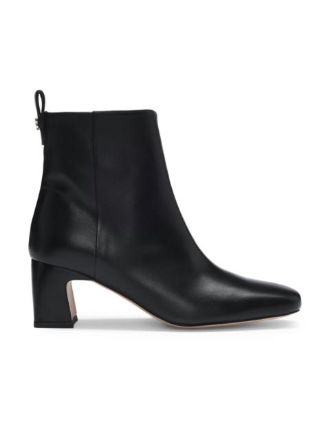 NAPPA-LEATHER ANKLE BOOTS WITH DOUBLE B MONOGRAM