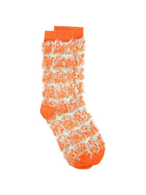 HAIRY HANDSOME CHAIR SOCKS FEMME - ORANGE HAIRY CHAIR